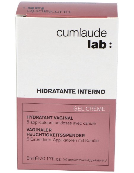 Cumlaude Hidratante Interno Gel-Crema 6 Ml, 6 Uds