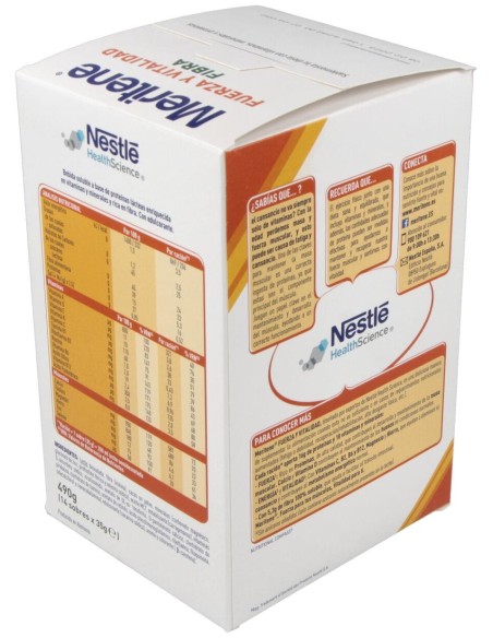 Meritene Fuerza Y Vitalidad Fibra Sabor Chocolate Batidos 14Uds