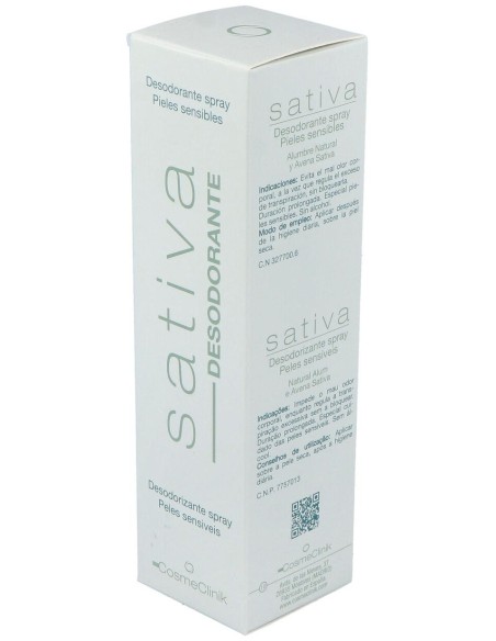 Cosmeclinik Sativa Desodorante Spray 125 Ml.