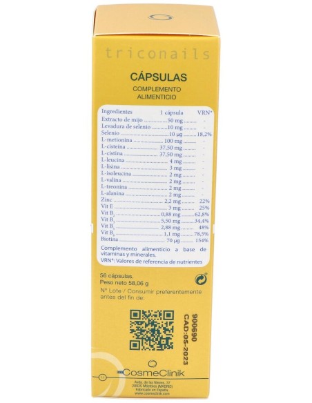 Cosmeclinik Triconails 60Cap.