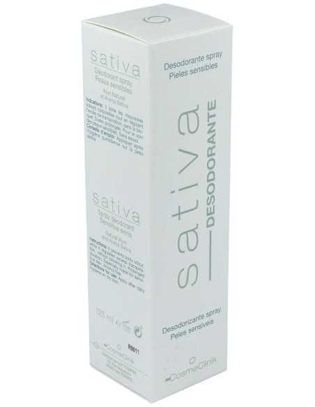 Cosmeclinik Sativa Desodorante Spray 125 Ml.