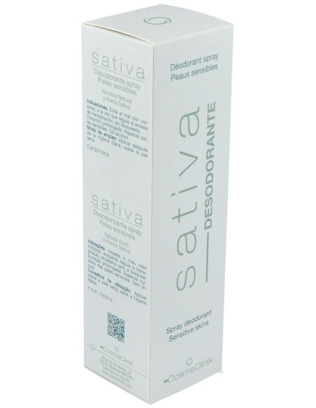 Cosmeclinik Sativa Desodorante Spray 125 Ml.