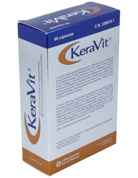 Keravit Cabello Y Uñas 90Cap.