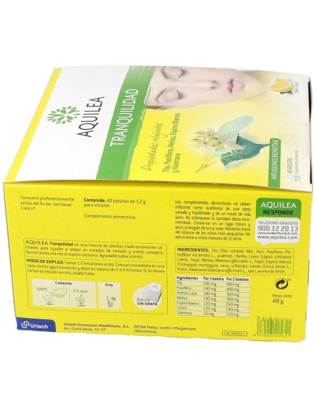 Aquilea Infusiones Tranquilidad 40 Bolsitas