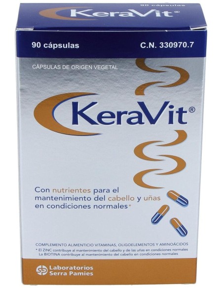 Keravit Cabello Y Uñas 90Cap.