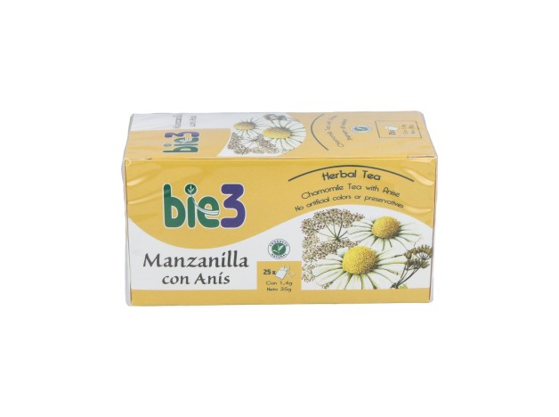 Bie3 Infusión Manzanilla Con Anís 25 Filtros
