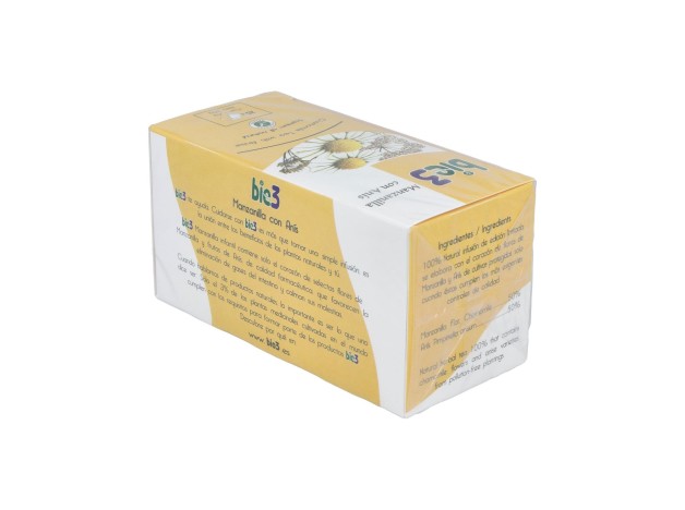 Bie3 Infusión Manzanilla Con Anís 25 Filtros