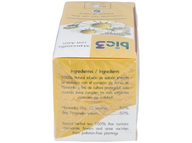 Bie3 Infusión Manzanilla Con Anís 25 Filtros