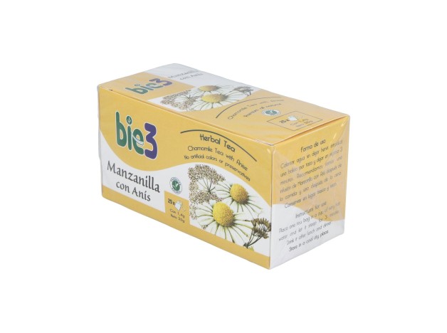 Bie3 Infusión Manzanilla Con Anís 25 Filtros