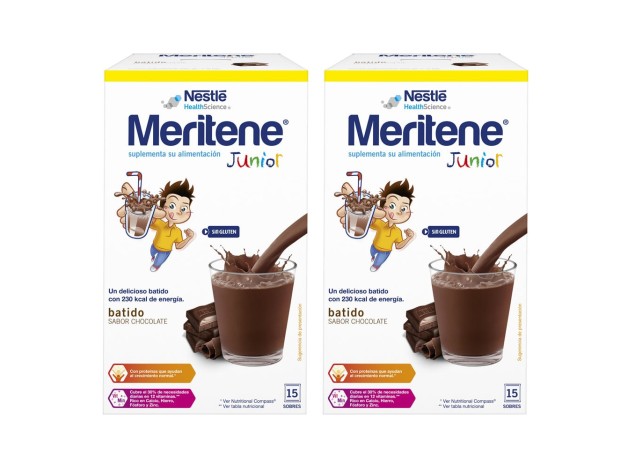 Meritene Junior Batido Chocolate 2 x 15 sobres...