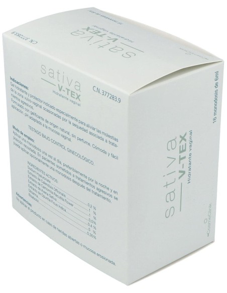 Cosmeclinik Sativa V-Tex 6Ml X 16 Monodosis