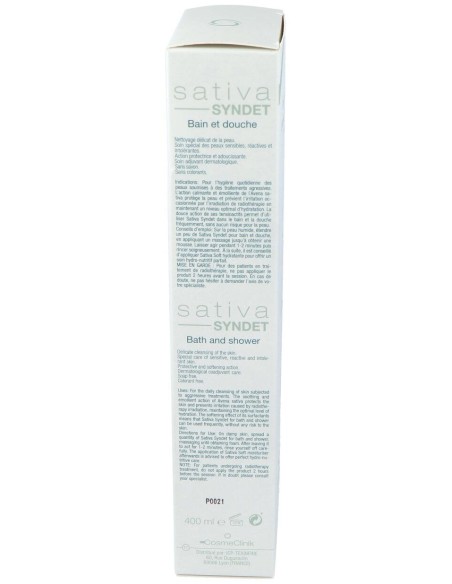 Cosmeclinik Sativa Syndet Baño Ducha 400Ml