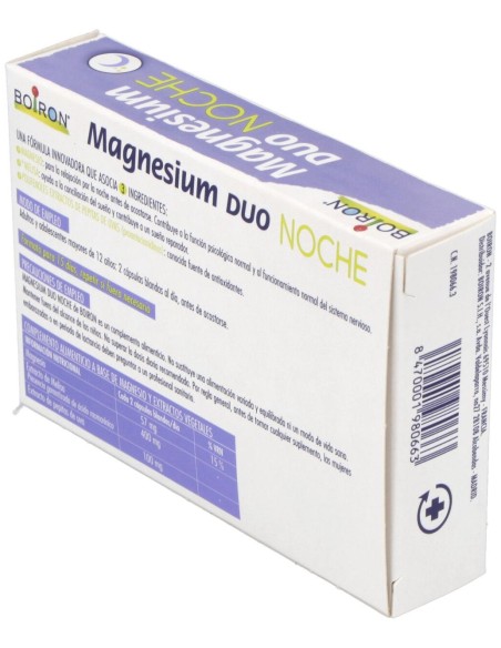 Magnesium Duo Noche 30Cap.