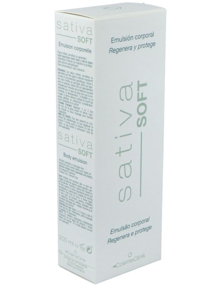Sativa Soft Emulsión Corporal Cosmeclinik 200Ml