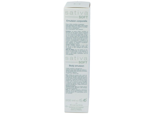 Sativa Soft Emulsión Corporal Cosmeclinik 200Ml