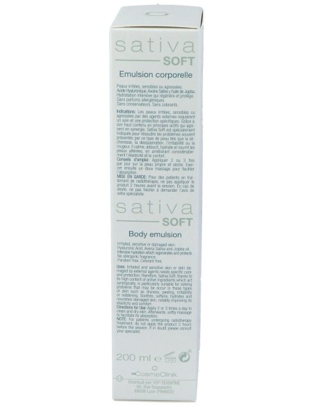 Sativa Soft Emulsión Corporal Cosmeclinik 200Ml
