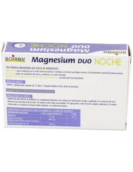 Magnesium Duo Noche 30Cap.