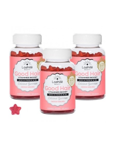 Lashilé Beauty Good Hair 3x60 Gominolas ¡Triplo!