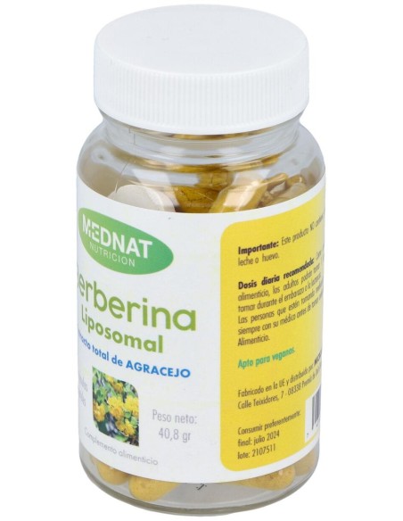 Berberina Liposomal 60Cap.