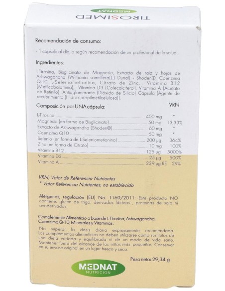 Tirosimed 30Cap.