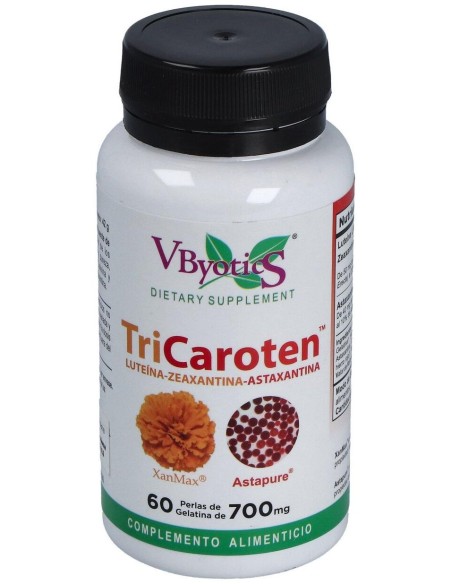Vbyotics Tricaroten 60Caps