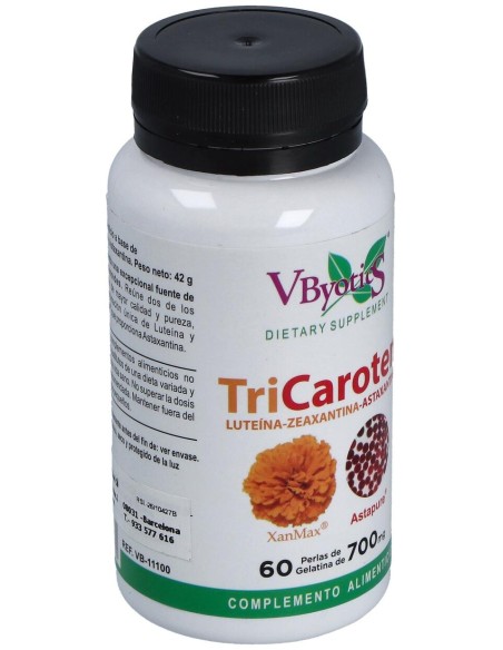 Vbyotics Tricaroten 60Caps