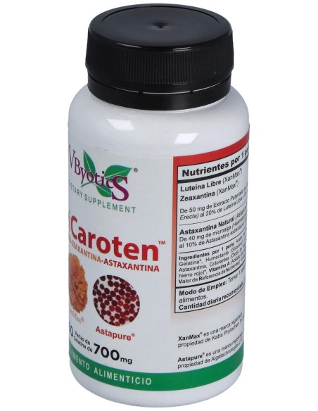 Vbyotics Tricaroten 60Caps