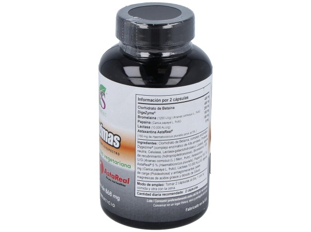 Vbyotics Super Enzimas Vegetales 868Mg 90Caps