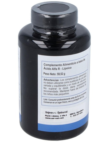 Acido Alfa R-Lipoico 120Cap.