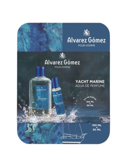 Álvarez Gómez Lata Pour Homme Yacht Marine 150 ml + 30 ml