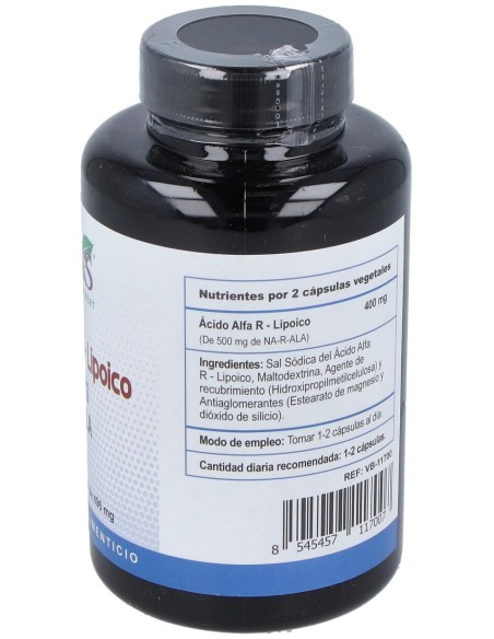 Acido Alfa R-Lipoico 120Cap.