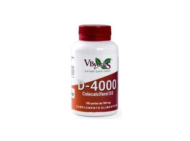 Vbyotics Vitamina D3 4000Ui 180Caps
