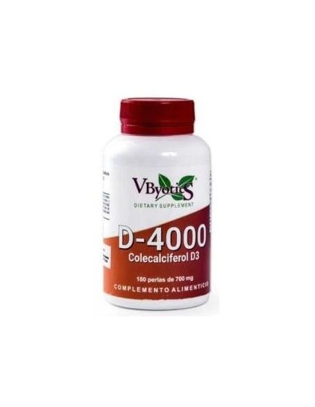 Vbyotics Vitamina D3 4000Ui 180Caps