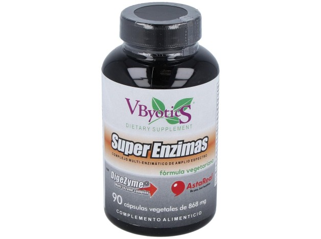 Vbyotics Super Enzimas Vegetales 868Mg 90Caps