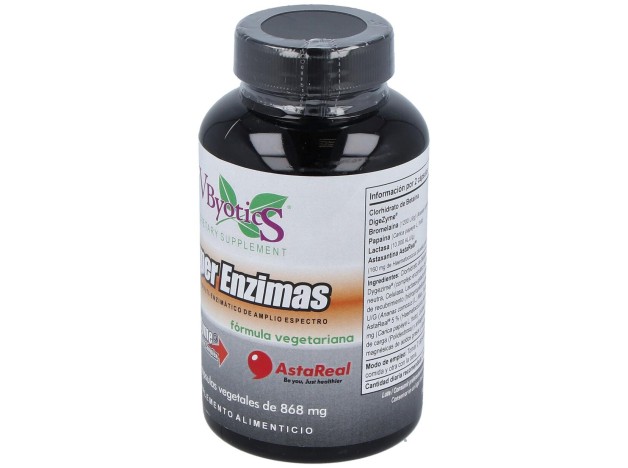 Vbyotics Super Enzimas Vegetales 868Mg 90Caps