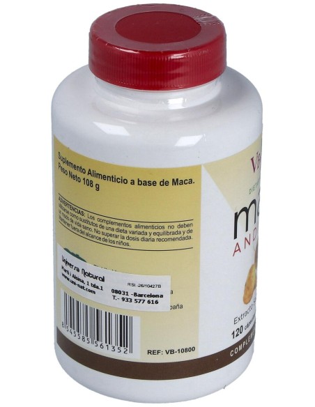 Vbyotics Maca Andina 700Mg 120Caps