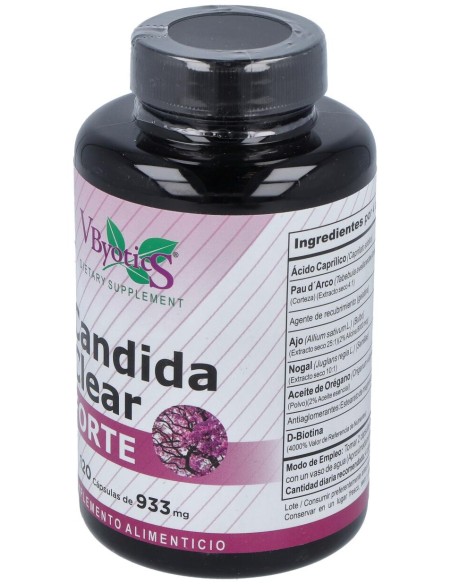 Vbyotics Candida Clear Forte 120Caps