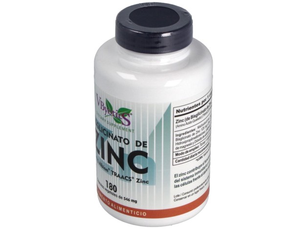 Vbyotics Bisglicinato De Zinc 25Mg 180Comp