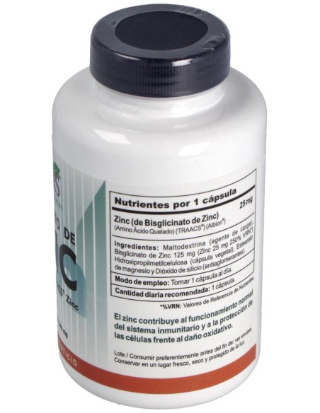 Vbyotics Bisglicinato De Zinc 25Mg 180Comp