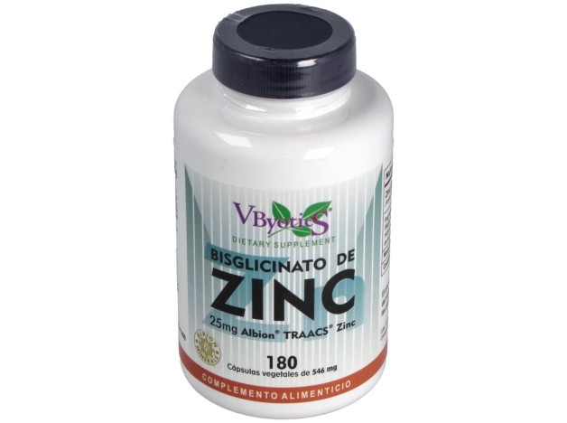Vbyotics Bisglicinato De Zinc 25Mg 180Comp
