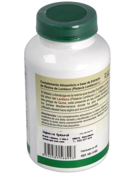 Vbyotics Mastic Gum Extracto De Resina De Lentisco 120Caps