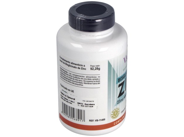 Vbyotics Bisglicinato De Zinc 25Mg 180Comp