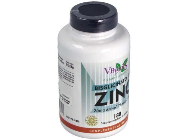 Vbyotics Bisglicinato De Zinc 25Mg 180Comp