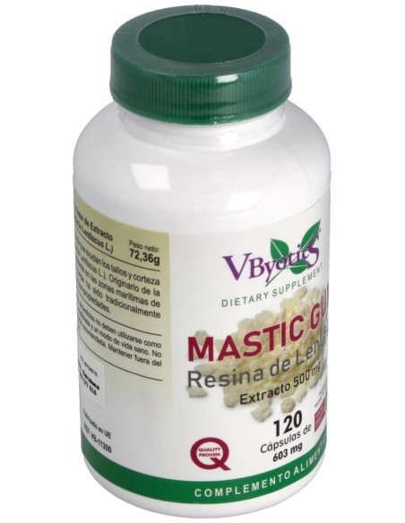 Vbyotics Mastic Gum Extracto De Resina De Lentisco 120Caps