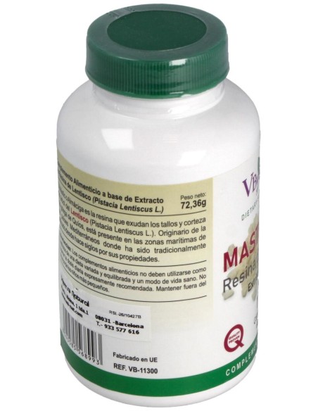 Vbyotics Mastic Gum Extracto De Resina De Lentisco 120Caps