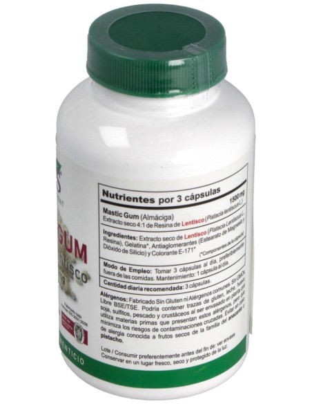 Vbyotics Mastic Gum Extracto De Resina De Lentisco 120Caps