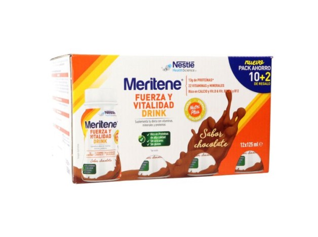 Meritene Drink Chocolate 12x125 ml