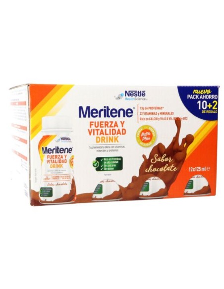 Meritene Drink Chocolate 12x125 ml