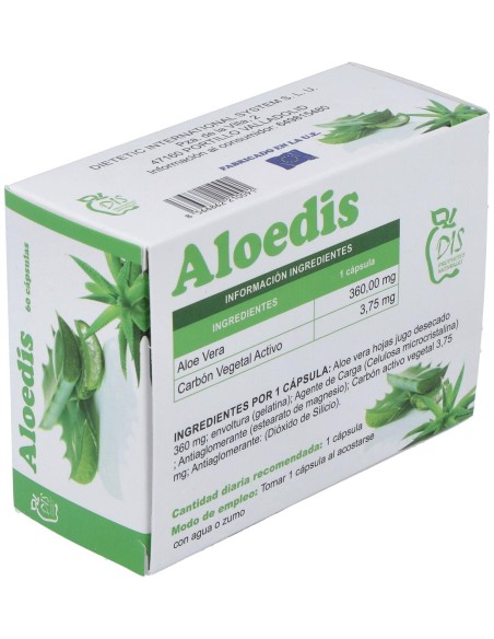 Aloedis Aloe Vera 60Cap.