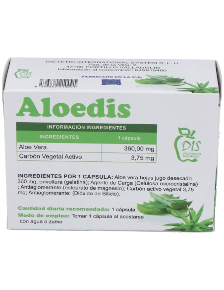 Aloedis Aloe Vera 60Cap.